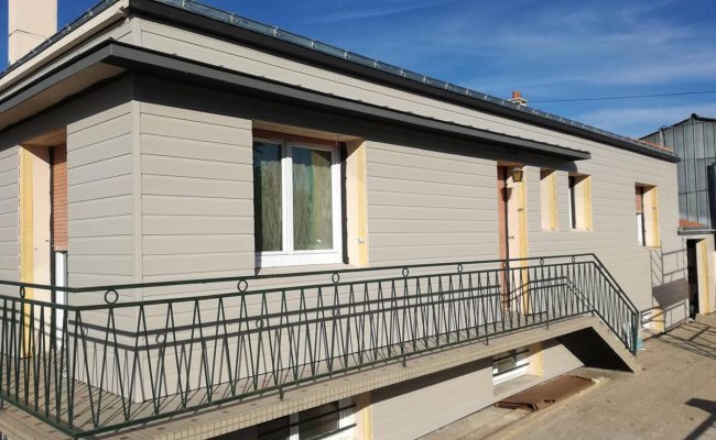 Réalisation d'une ossature bois aux Sables d'Olonne par TERRIEN