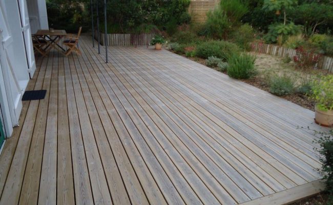 Réalisation d'une terrasse par TERRIEN MENUISERIE, menuisier à La Roche-sur-Yon